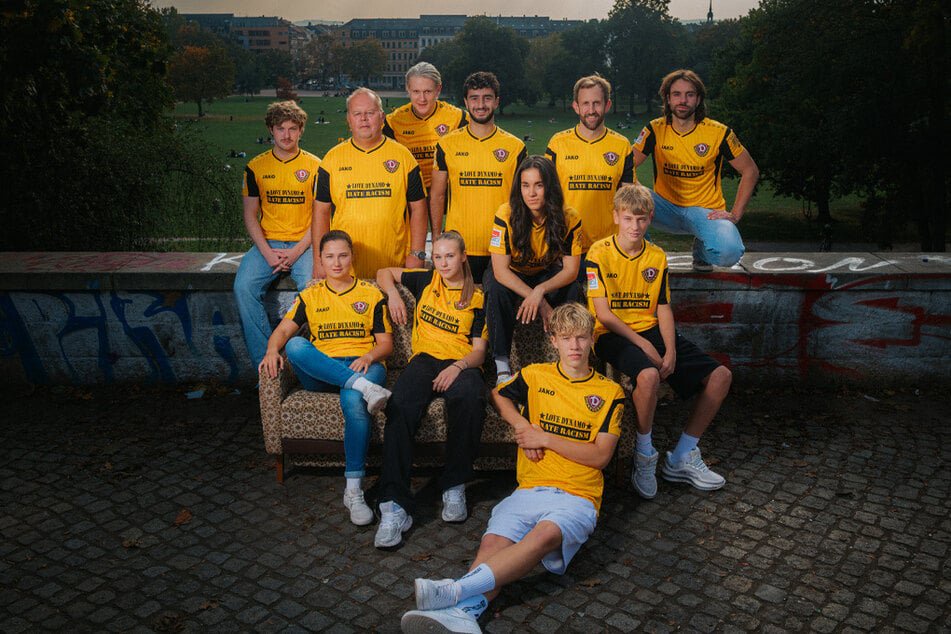 Zum 16. Mal steht bei Dynamo Dresden heute der Spieltag unter dem Motto: "Love Dyanmo Hate Racism". Dafür läuft die SGD wieder im Sondertrikot auf.