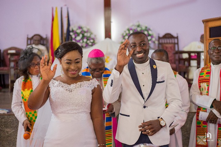 Lets Throwback to Beautiful Wedding Photos Of Ama Sarpong Kumankuma Of UTV