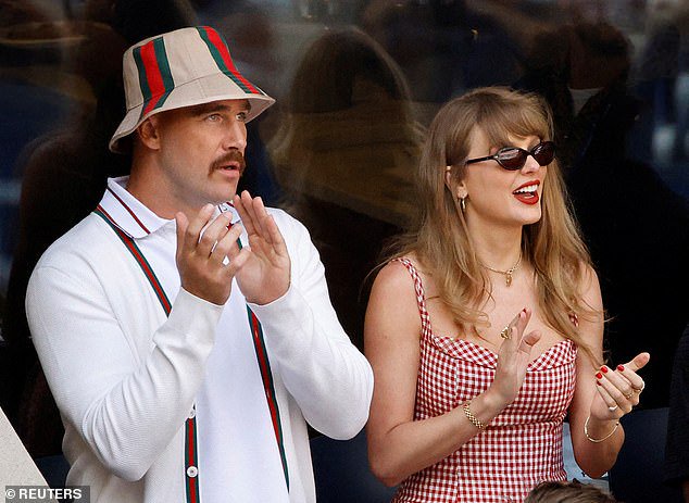 Swifties came out in full force after Travis Kelce suffered his first loss of the NFL season