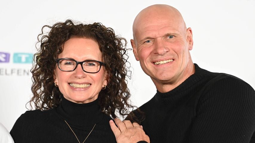 Thorsten Legat mit Ehefrau Alexandra beim RTL Spendenmarathon "Wir helfen Kindern" in Hürth (20.–21.11.2024)