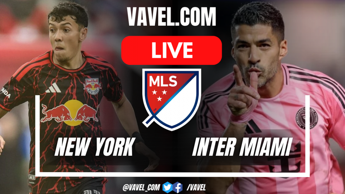 New York Red Bulls vs Inter Miami LIVE Score Updates in MLS Match