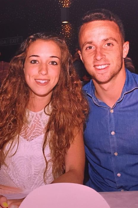 Diogo Jota and Rute Cardoso met at high school