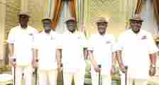 PHOTOS: Ikpeazu hosts PDP G5 governors in Abia