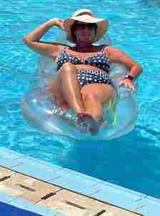 Jennie Rees gets up at 5.30am on holiday to secure sun loungers for her family