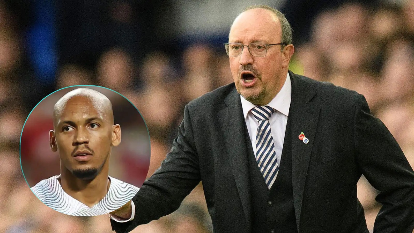 Rafael Benitez believes Fabinho needs good players around him to thrive again at Liverpool.