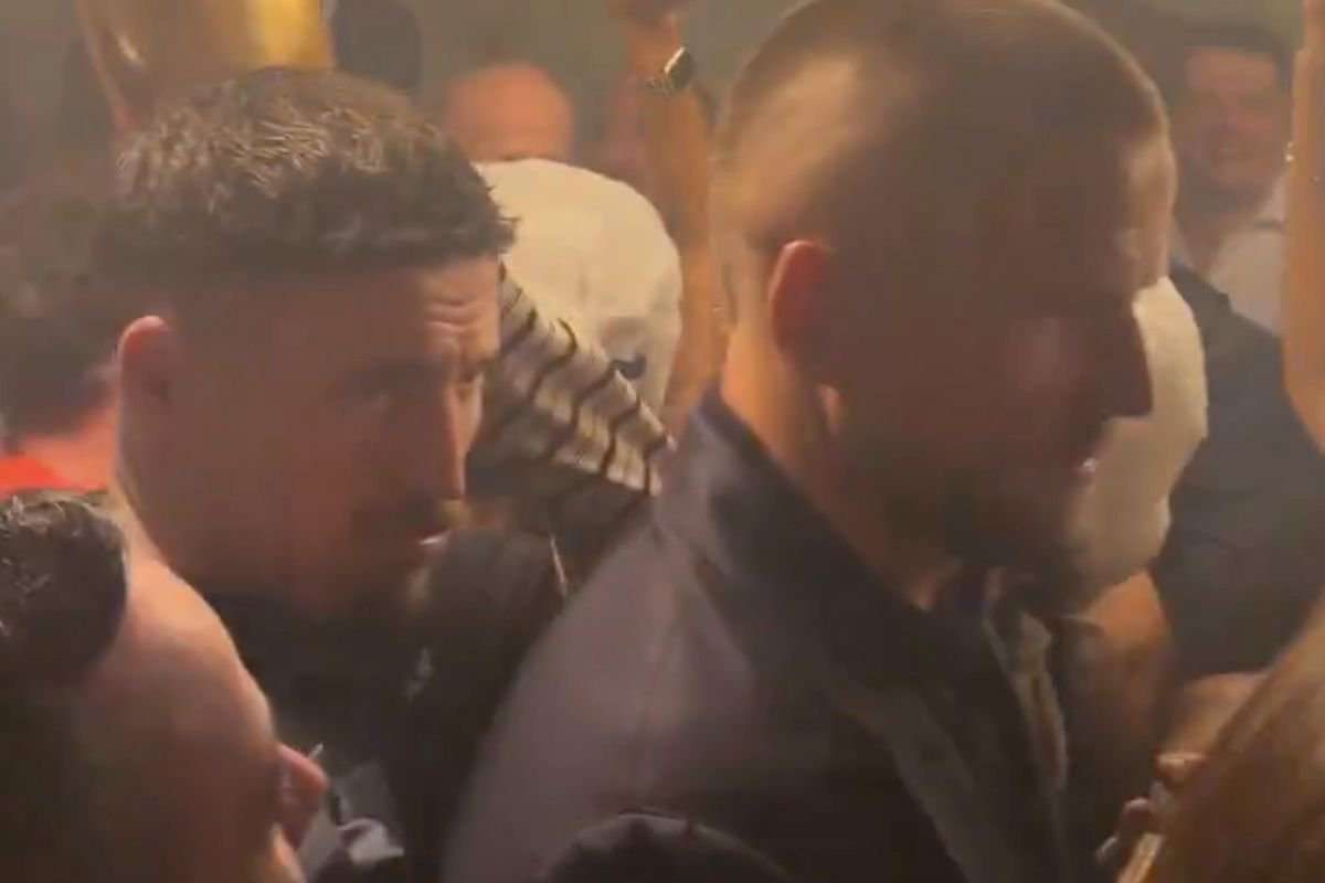 Former Tottenham players Matt Doherty and Eric Dier were at Harry Kane's Ballon d'Or celebration party