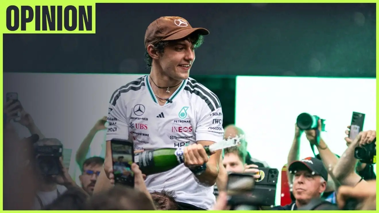Antonelli celebrates in Texas