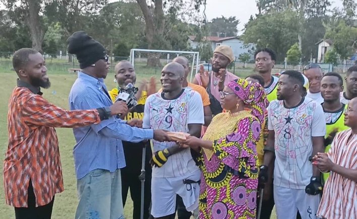 Stonebwoy donates GH¢100,000 to Black Challenge ahead of World Cup