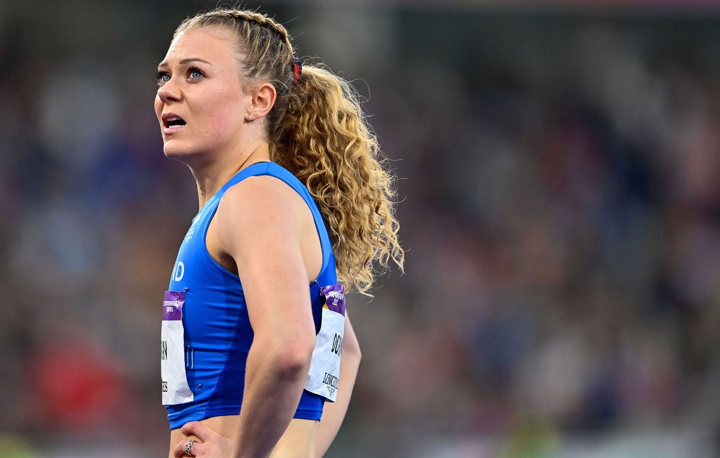 Beth Dobbin lors des Jeux du Commonwealth en 2002.