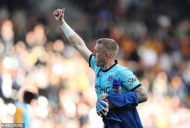 Jordan Pickford has kept three clean sheets in his first six Premier League games this season