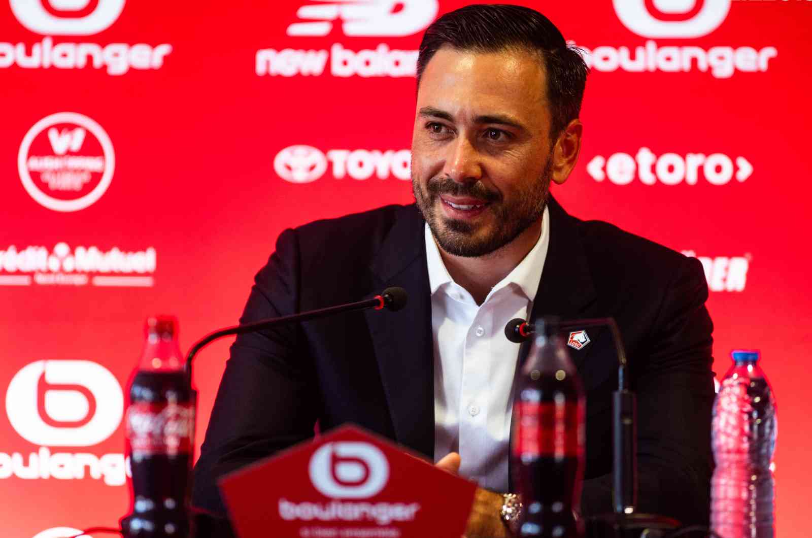 Davide Ancelotti, nouvel entraîneur du LOSC.