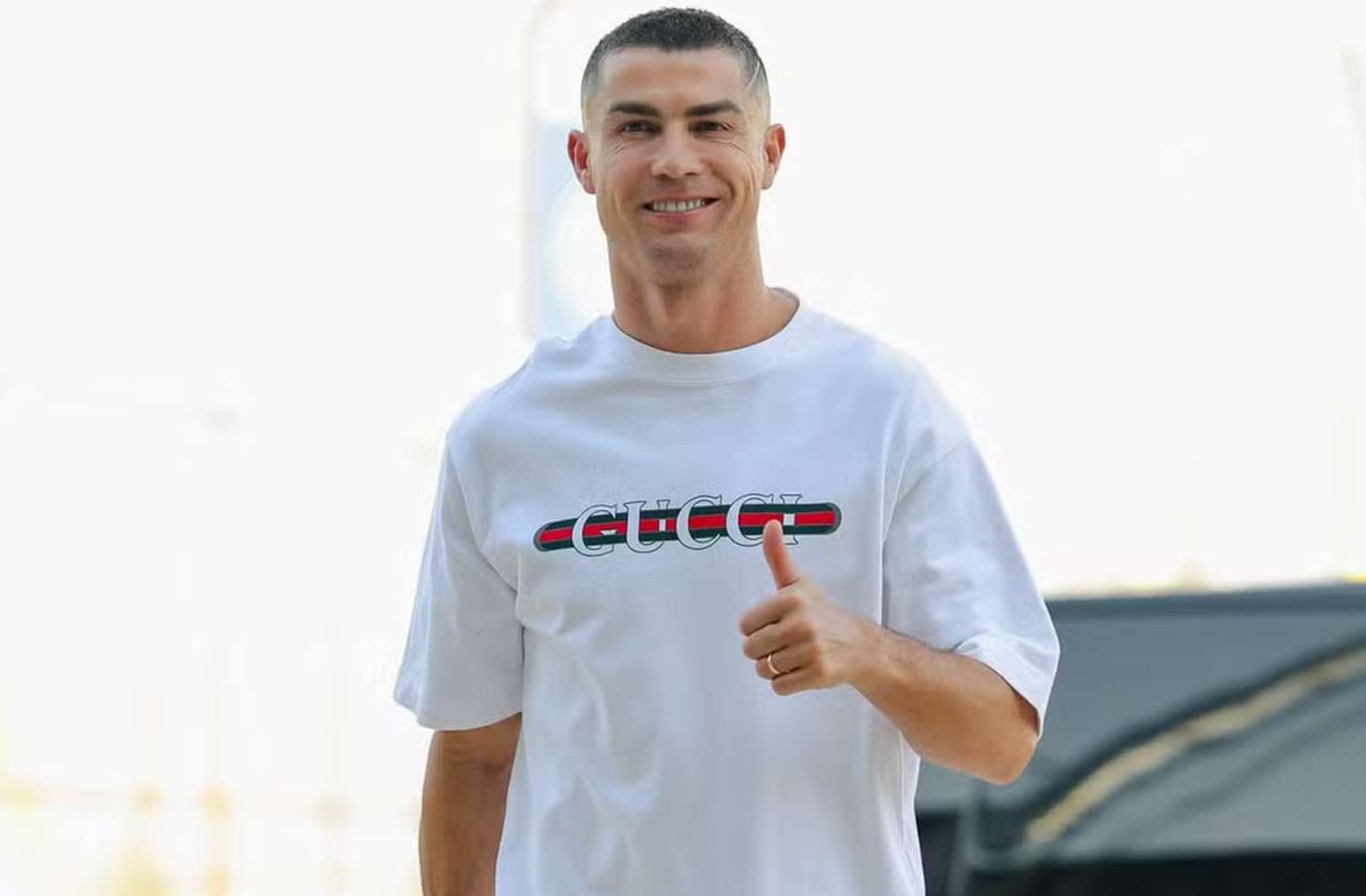 CR7 teve suspensão reduzida pela metade e recebeu multa de 255 euros (R$ 1.446) –