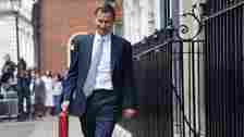 Reuters Jeremy Hunt in Downing Street