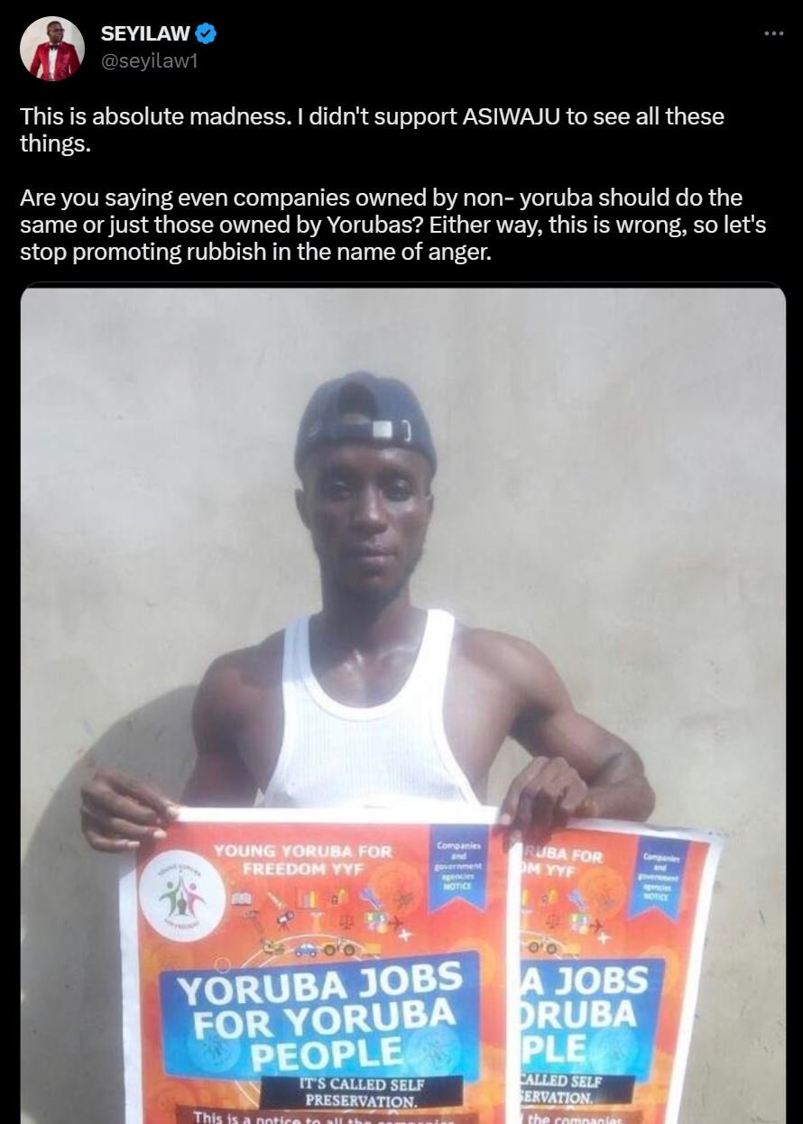 I didn’t support Tinubu to see this madness' - Seyi Law makes new revelations