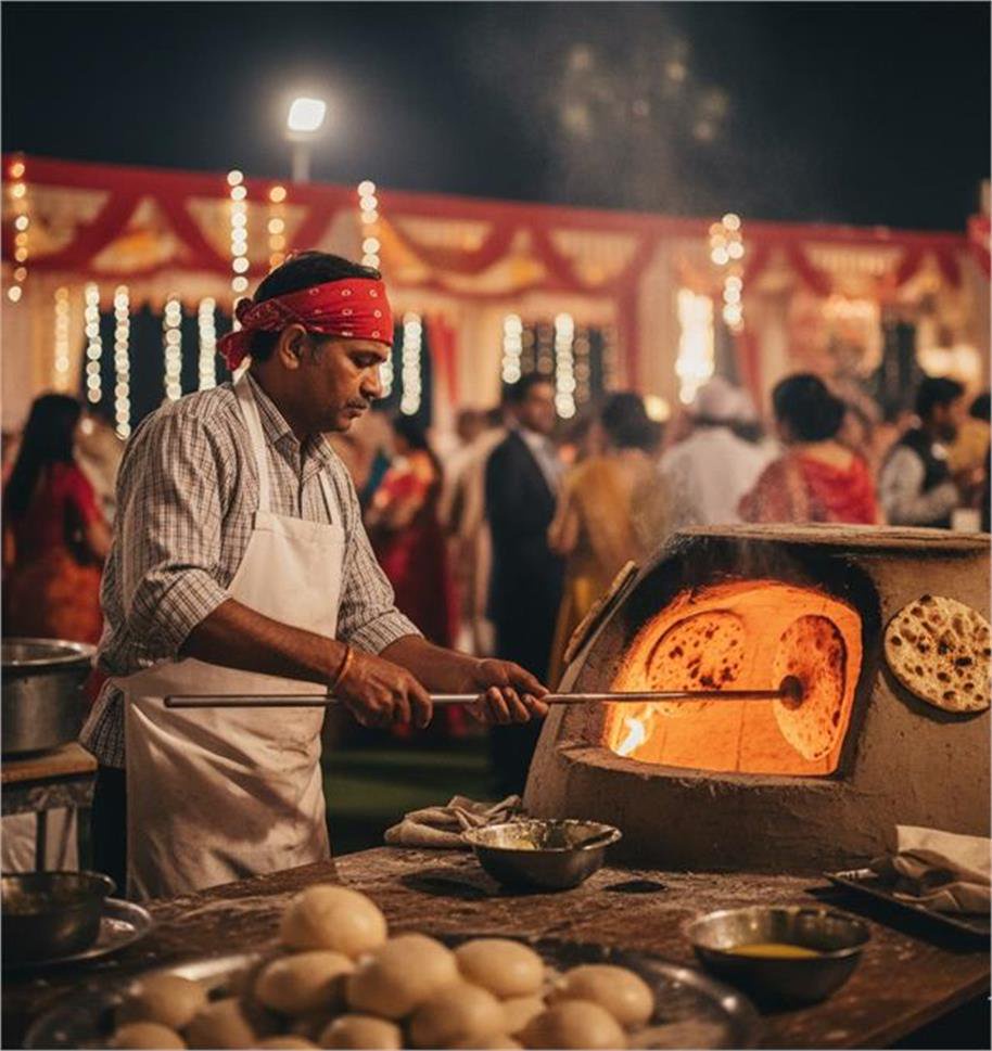 bulandshahr police arrested a cook for spitting on rotis at a wedding ceremony