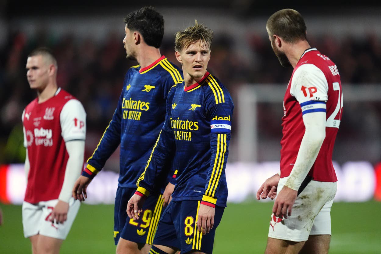 Arsenal suffered a shock upset defeat away at Fleetwood - losing on penalties to crash out of the Carabao Cup