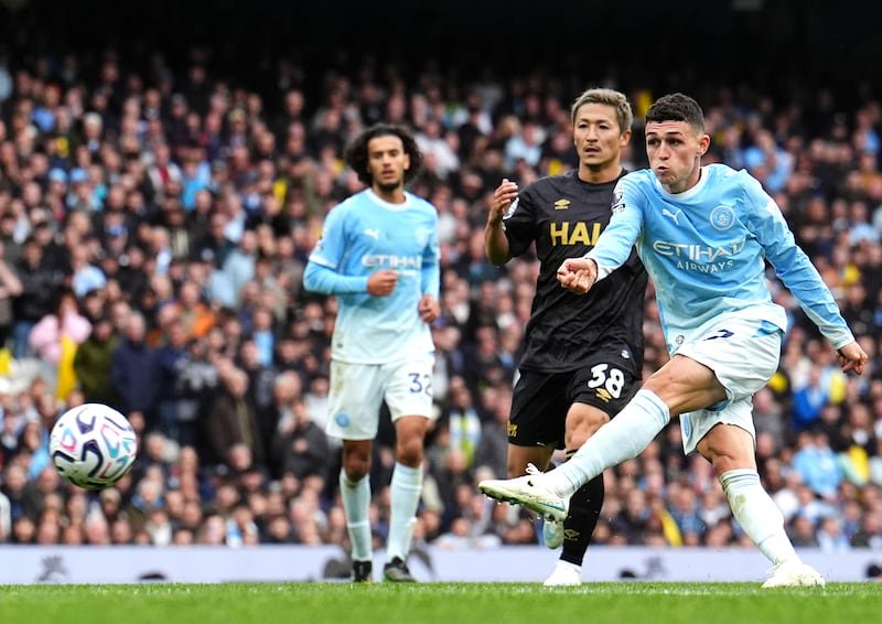 Phil Foden was also on the scoresheet