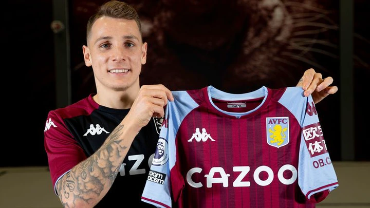 Lucas Digne: Aston Villa complete signing of Everton left-back in deal worth up to £25m | Transfer Centre News | Sky Sports