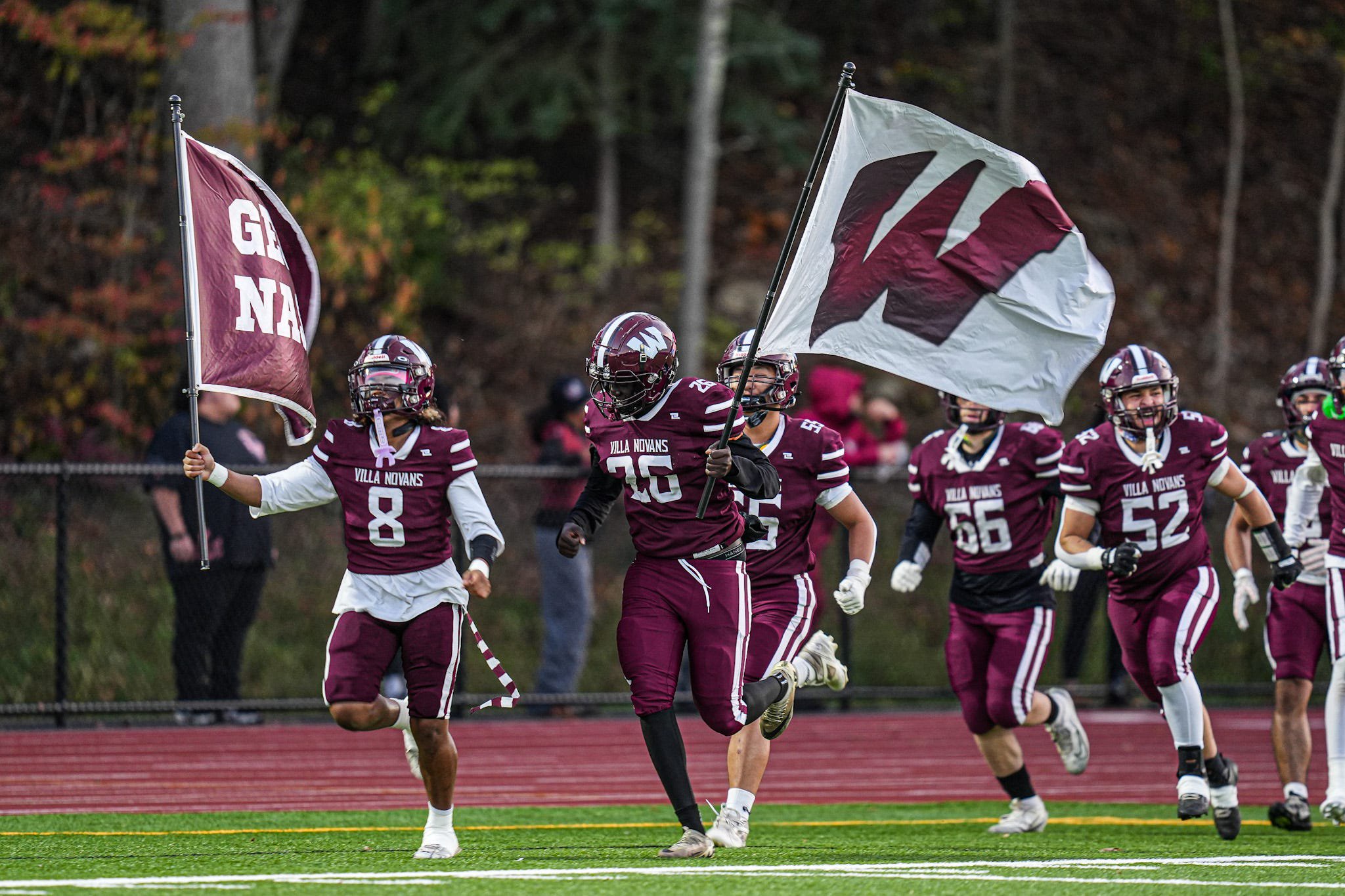 Julius Naphosaysavath, Woonsocket Football, and Khadimourassoul Mbacke, Woonsocket Football