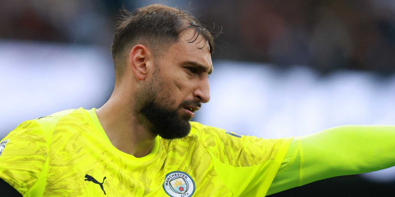 Manchester City's Gianluigi Donnarumma