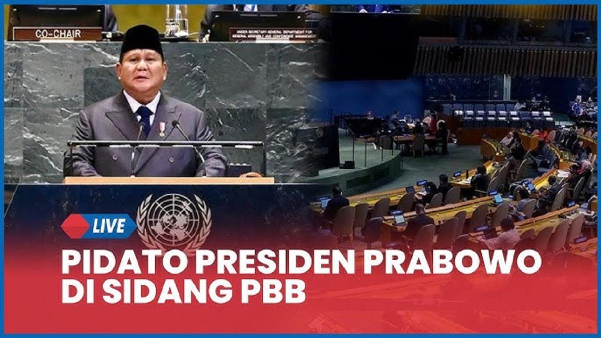 7 Ucapan Prabowo yang Banjir Tepuk-tangan di Sidang Umum PBB, Tamparan Keras Buat Kesombongan Trump