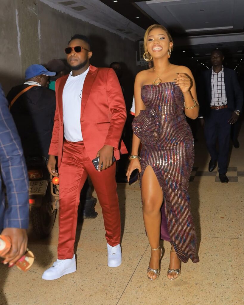 Spice Diana, Manager Lubega Roger