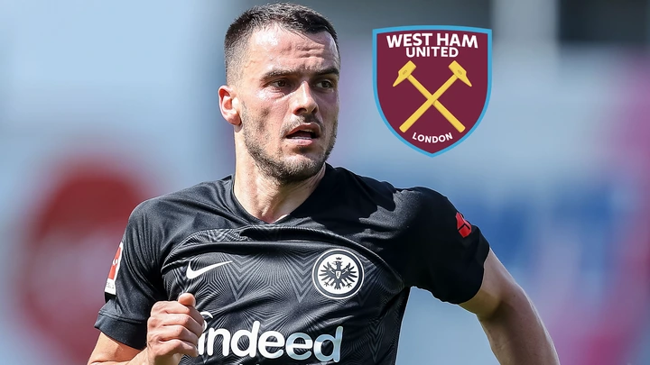 West Ham have £12.5m Filip Kostic bid rejected with Eintracht Frankfurt  wanting £16m for Croatian wing-back