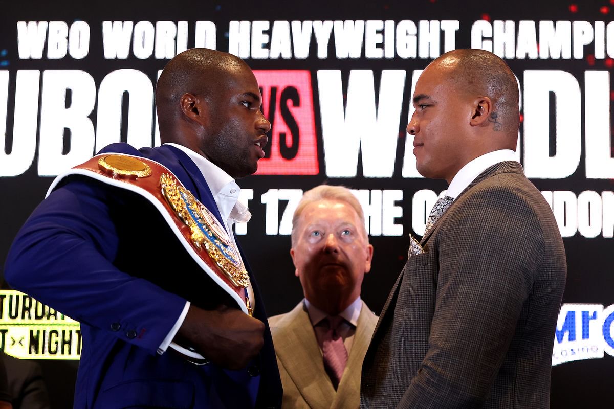 Daniel Dubois and Fabio Wardley.