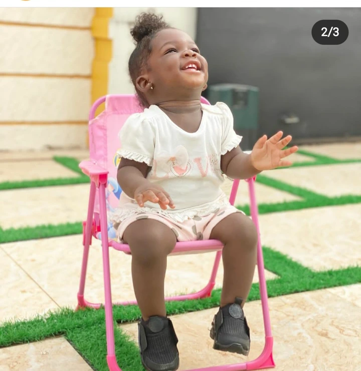 15 photos of Nana Akua Nhyira, the most talked-about celebrity baby in Ghana.