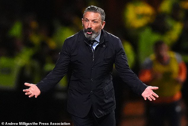 McInnes can't hide his frustration as his Rangers side dropped two points in the title race