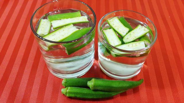 How to make okra water [CookingQueen]