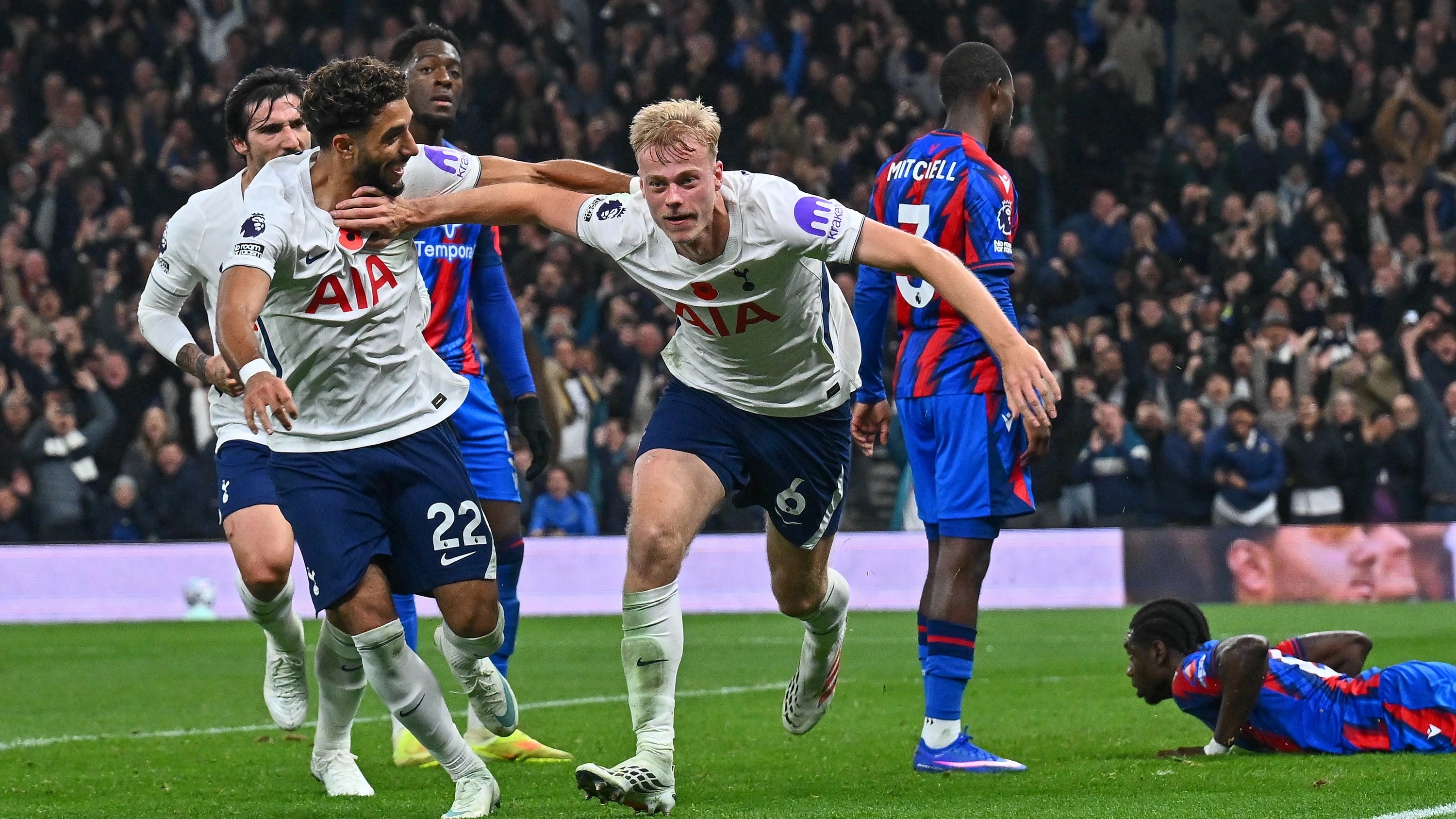 Tottenham break unexpected Premier League record in win over Crystal Palace