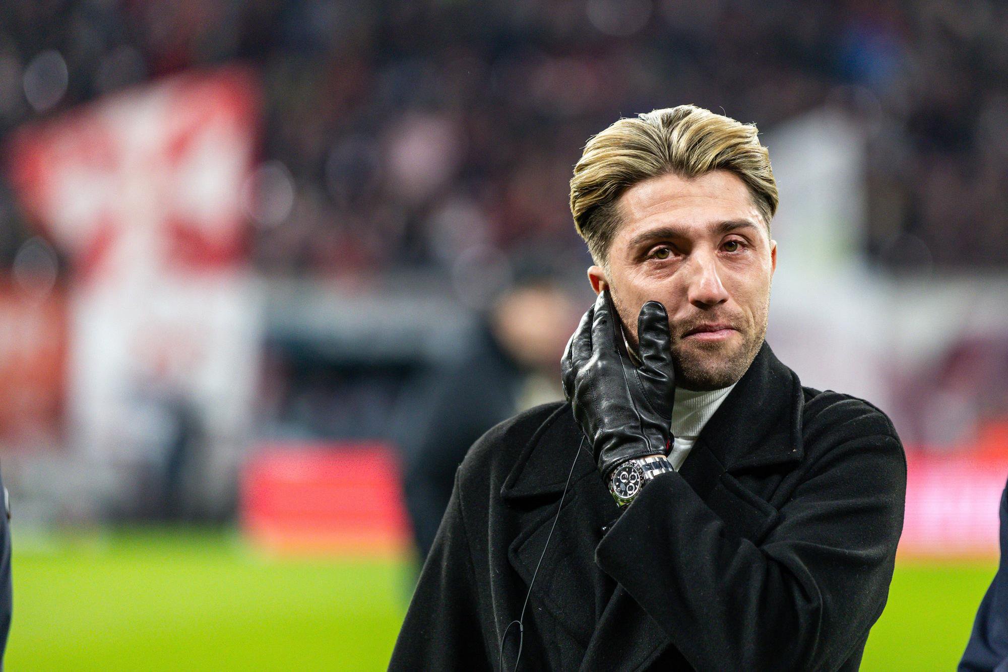 Kevin Kampl bei seiner Verabschiedung von RB Leipzig.