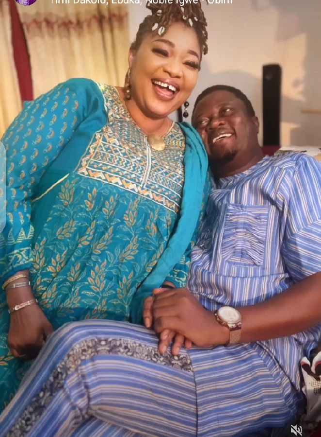 Always Awesome Working With My Forever Handsome- Jaiye Kuti Says As She Drops Photos With Actor Muyiwa Ademola