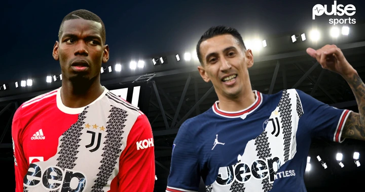 Juventus close in on Di Maria and Paul Pogba double transfer swoop | Pulse  Nigeria