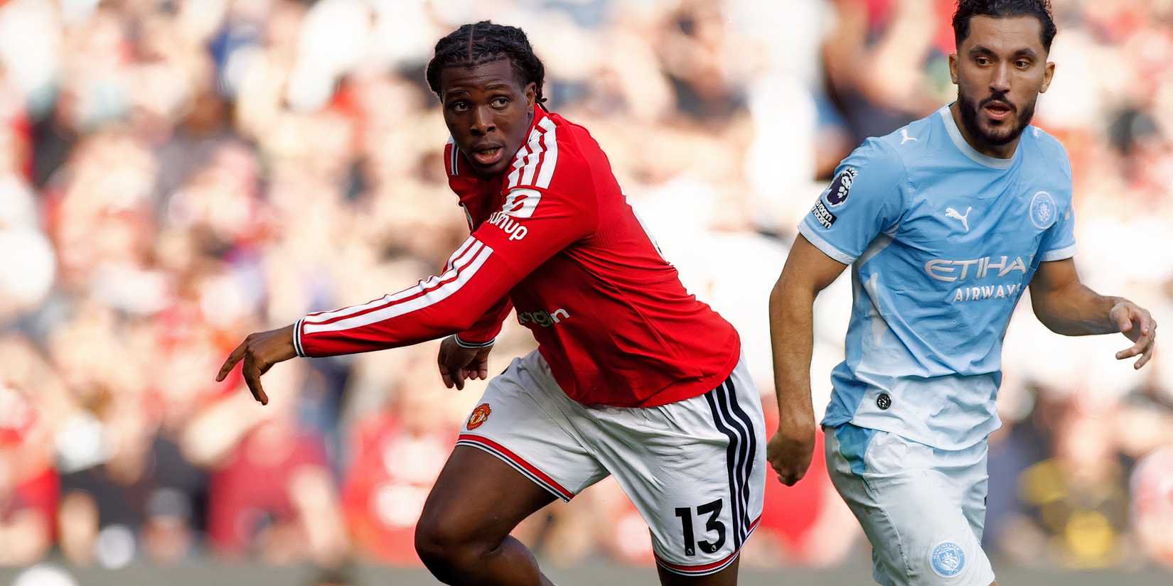 Patrick Dorgu vs Man City