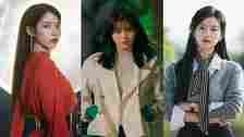 IU, Han So Hee, Kim Ji Won; Image Courtesy: tvN, JTBC