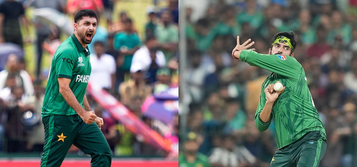 Abrar Ahmed and Usman Tariq