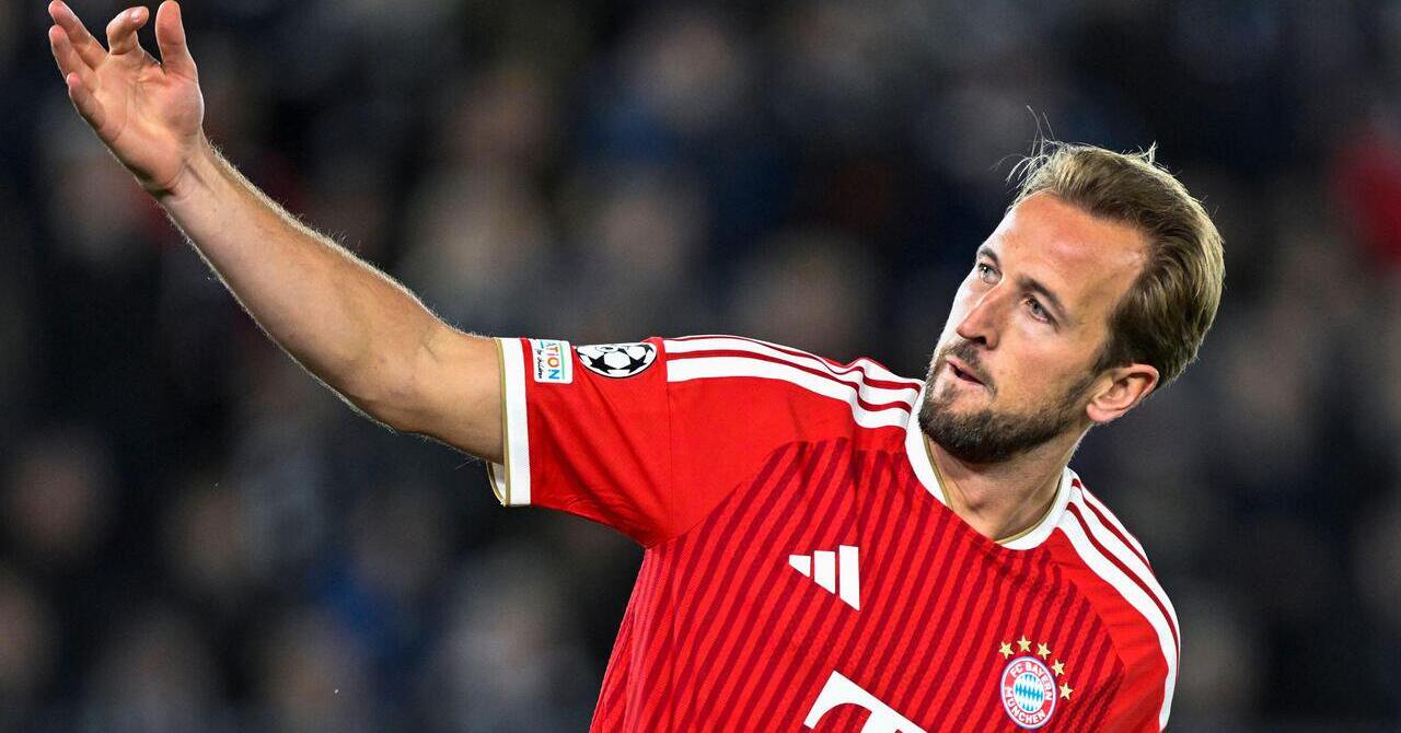 Bayern Munich's Harry Kane