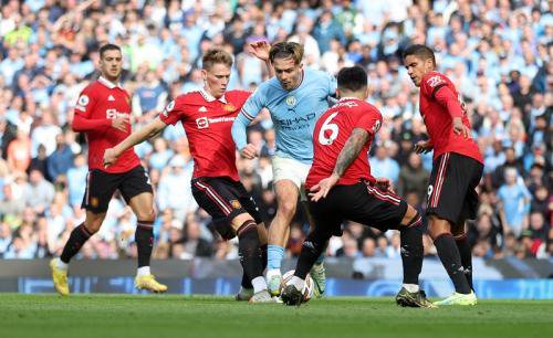 Man City vs Man United (Reuters)