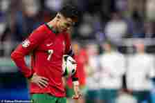 Cristiano Ronaldo's heart rate was at its lowest right before taking his first penalty vs Slovenia