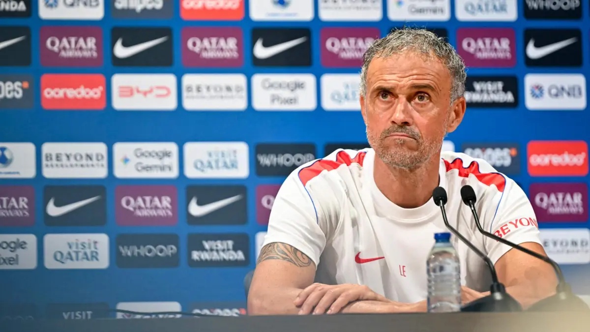 Luis Enrique, treinador do PSG