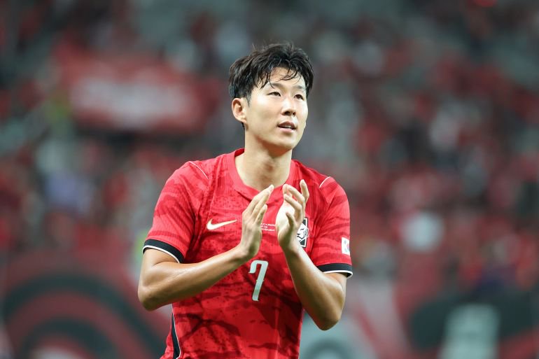 Heung-min Son of South Korea