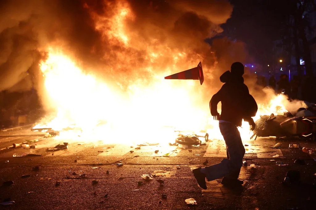 Nationwide protests in France against the cost of living