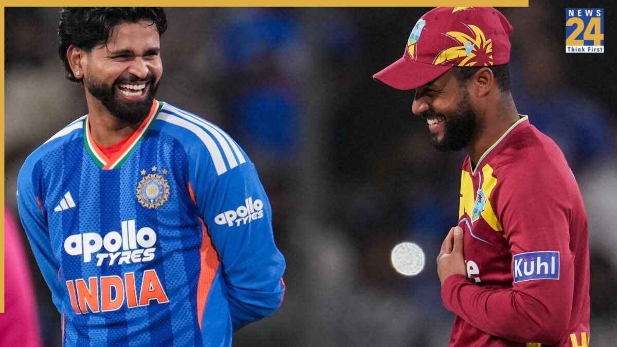 India vs West Indies 5th T20I predicted playing XI. Image Credit-X
