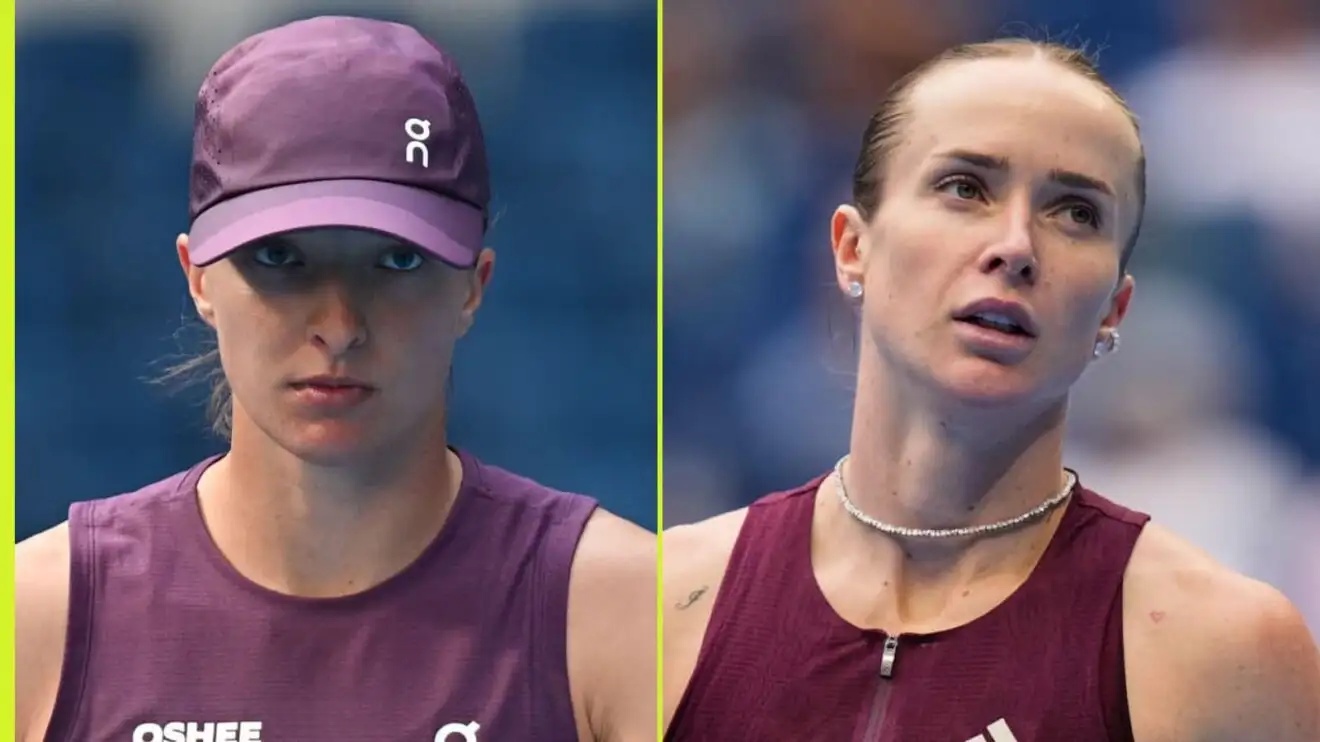Iga Swiatek and Elina Svitolina