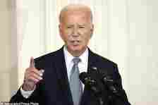 President Joe Biden speaks during a Medal of Honor Ceremony at the White House in Washington, Wednesday, July 3, 2024