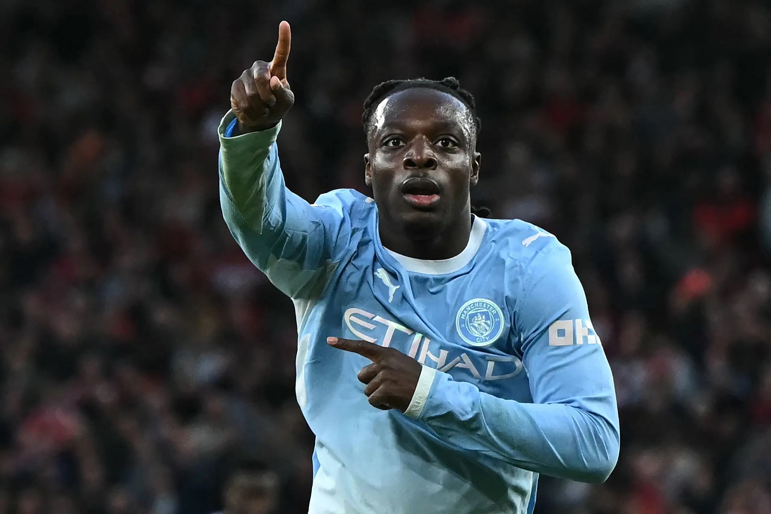 Jérémy Doku on the move.