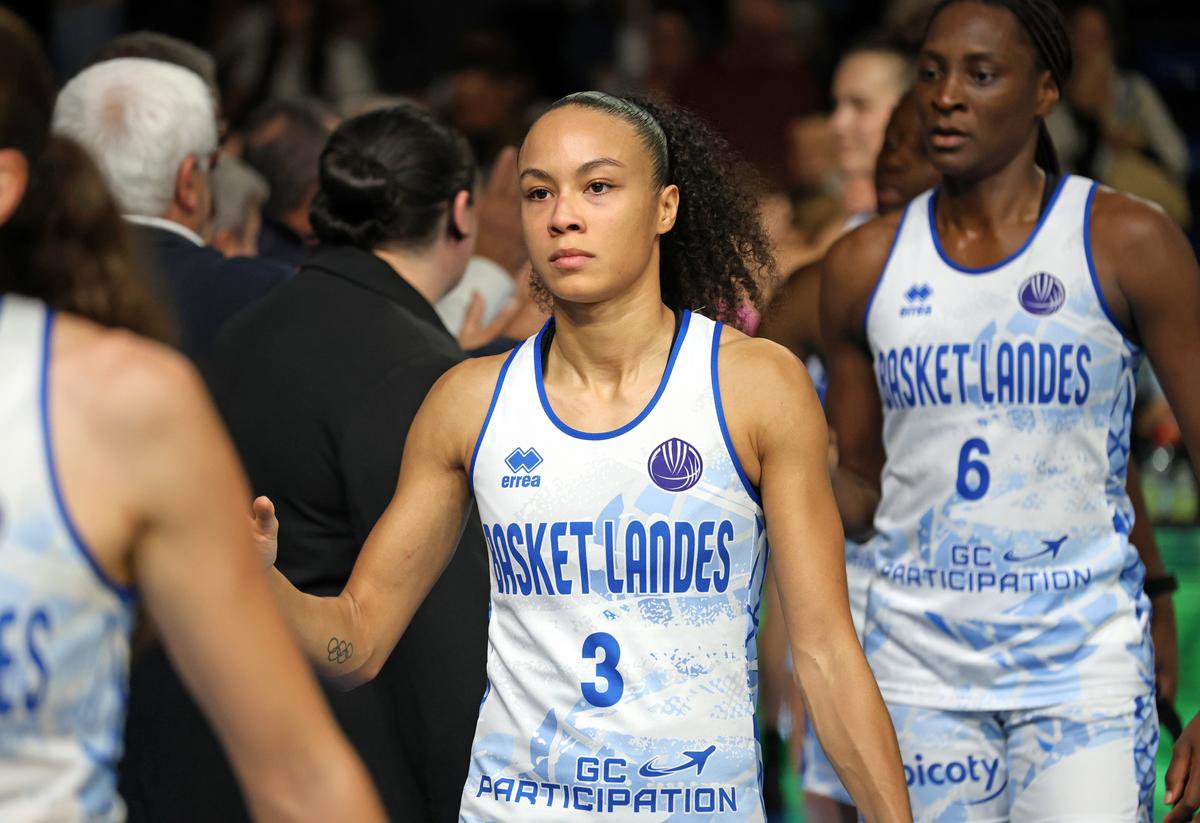Trinity San Antonio très déçue malgré son titre de MVP de la rencontre avec 18 points, 6 passes décisives et 2 interceptions pour 24 d’évaluation.