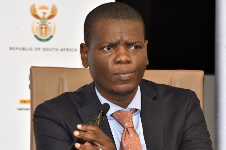 Ronald Lamola told parliament on Thursday that some prisons were producing their own vegetables and meat. File photo.